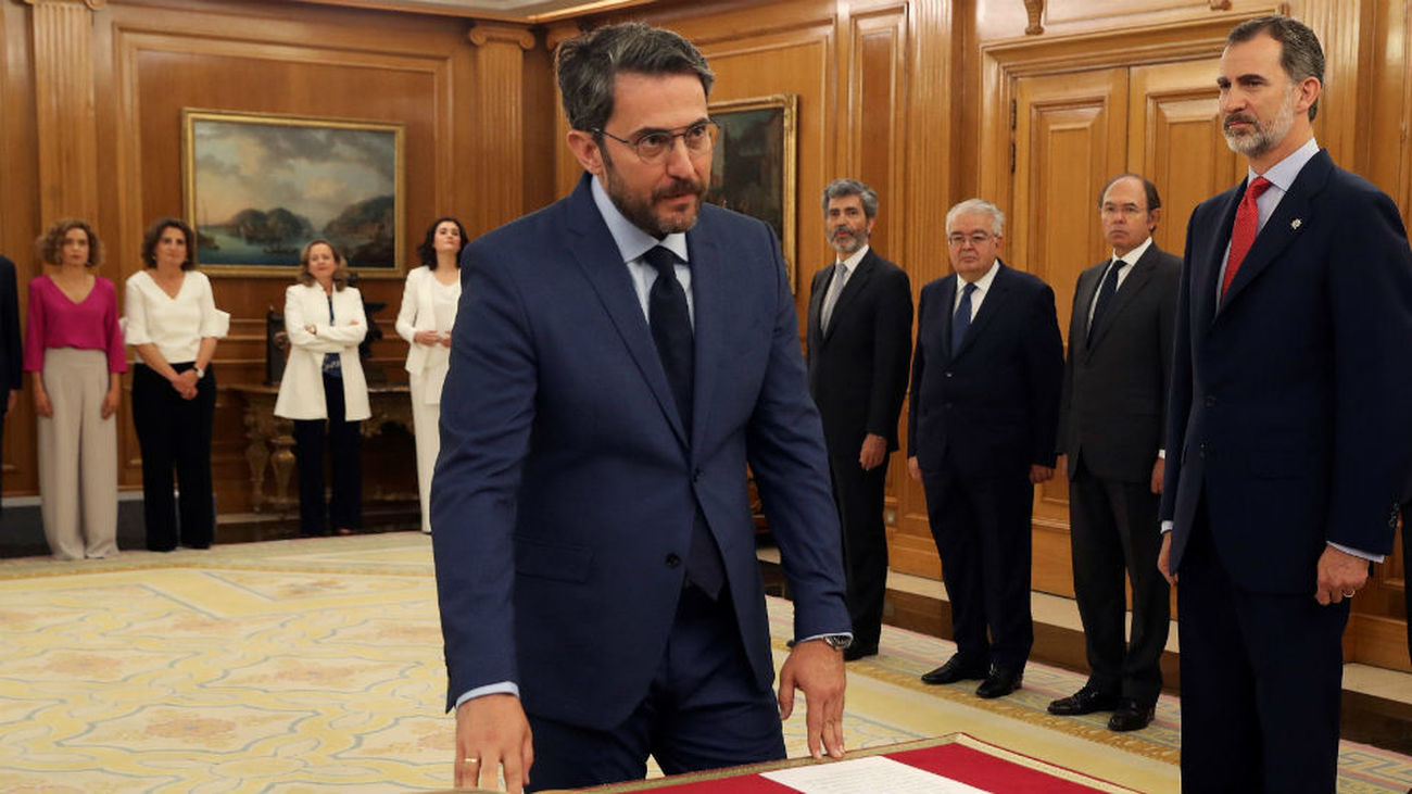 Màxim Huerta se compromete a "mimar" el deporte pese a que "no solía seguirlo"