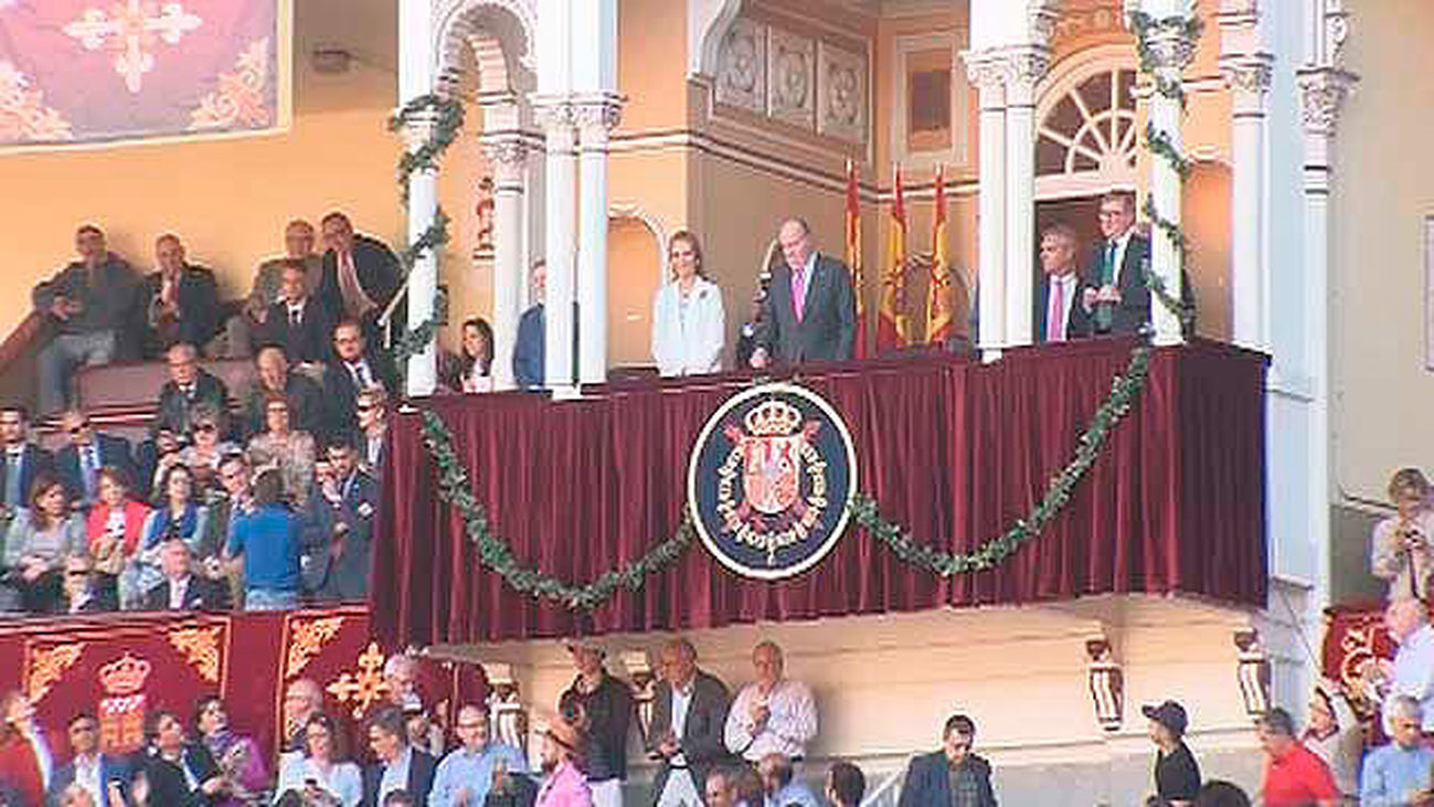 Con el Rey Emérito en la Beneficencia