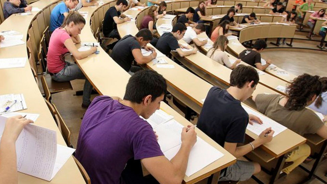 Imagen de un aula universitaria