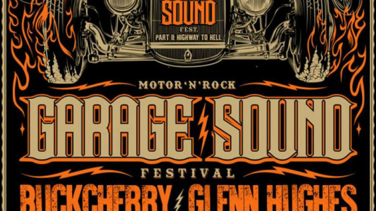 El II Garaje Sound Fest ruge en Rivas con música rock en directo y espectáculos de motor