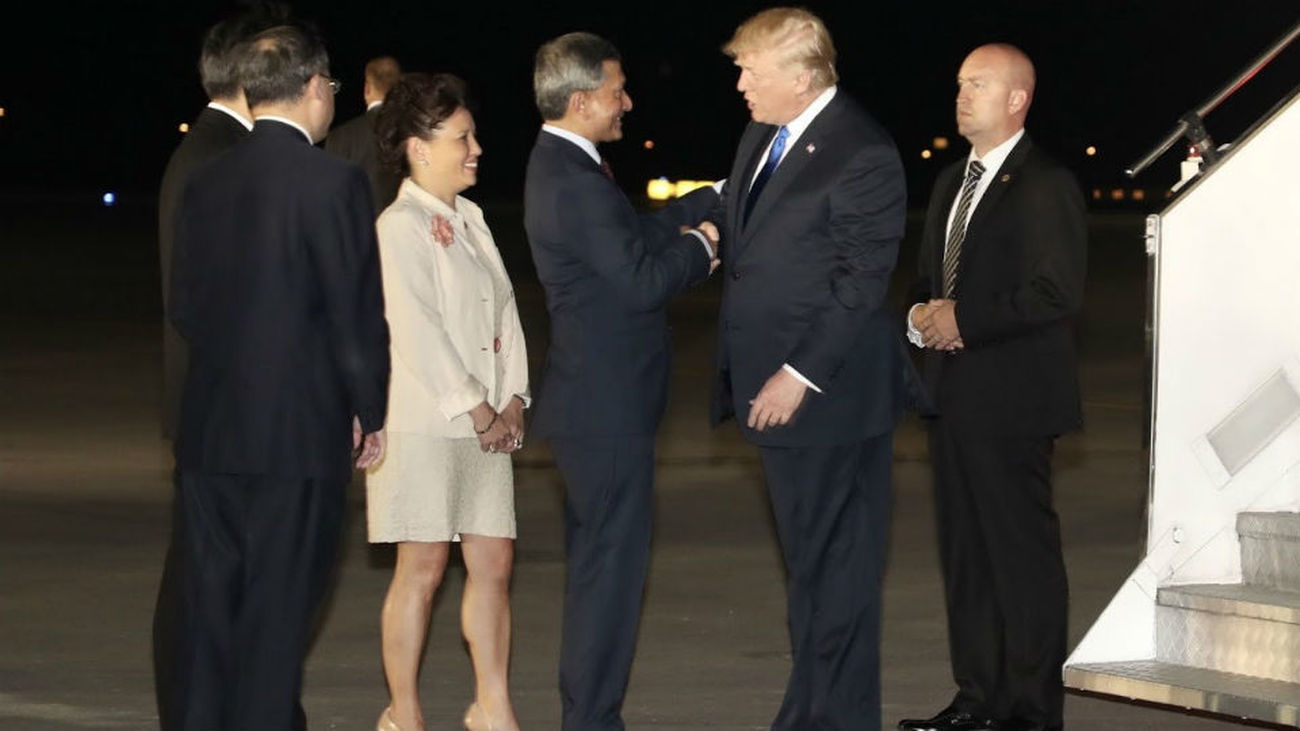 Trump y Kim llegan a Singapur dos días antes de su histórica cumbre