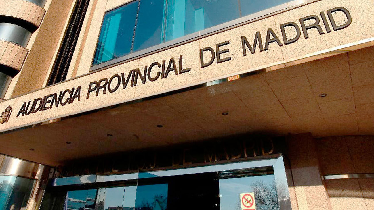 Fachada de la Audiencia Provincial de Madrid