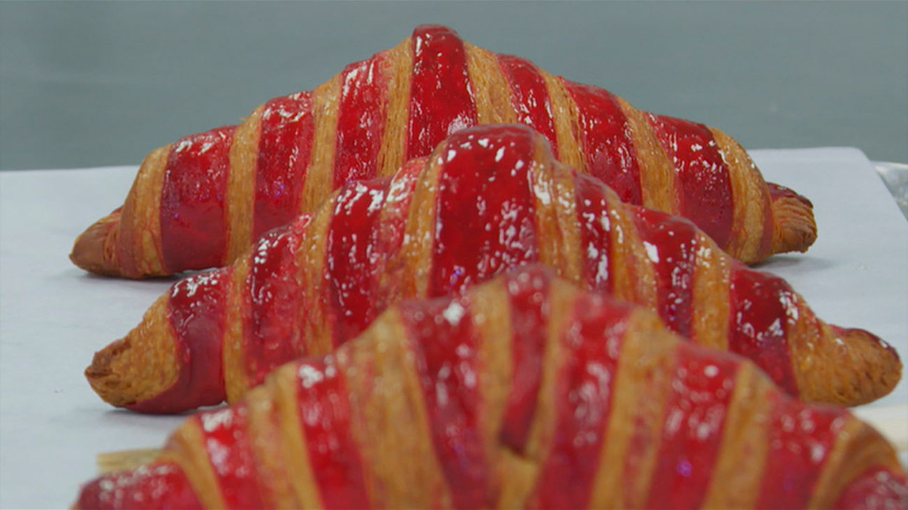 Croissants de cheesecake, dulce fusión francoamericana