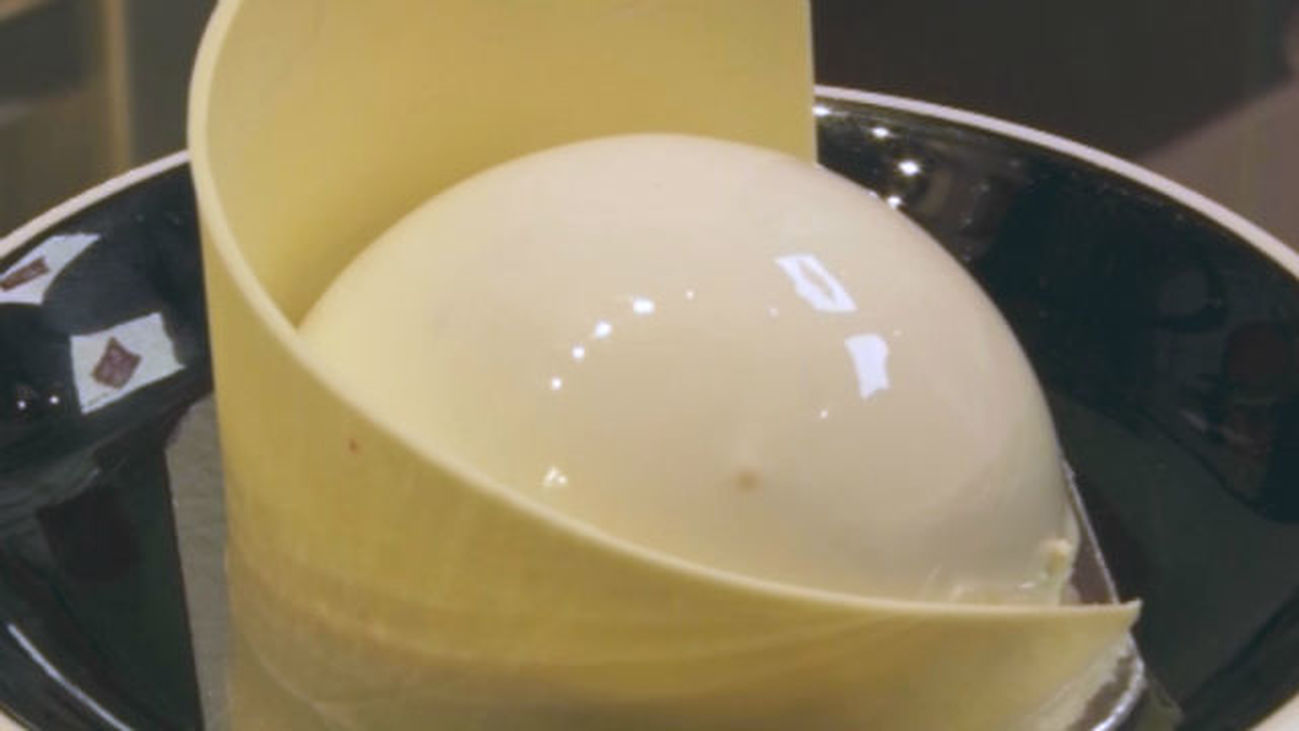 Un postre de tres leches en Le Bec-Fin