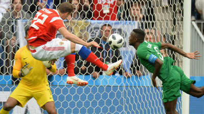 5-0. Rusia gana a Arabia Saudí en el estreno del Mundial