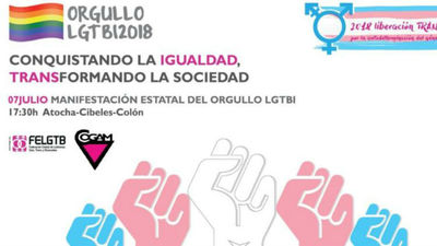 "Conquistando la igualdad", lema del Orgullo Gay 2018 de Madrid