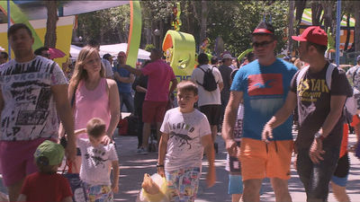 Al Parque de Atracciones en busca de agua y diversión