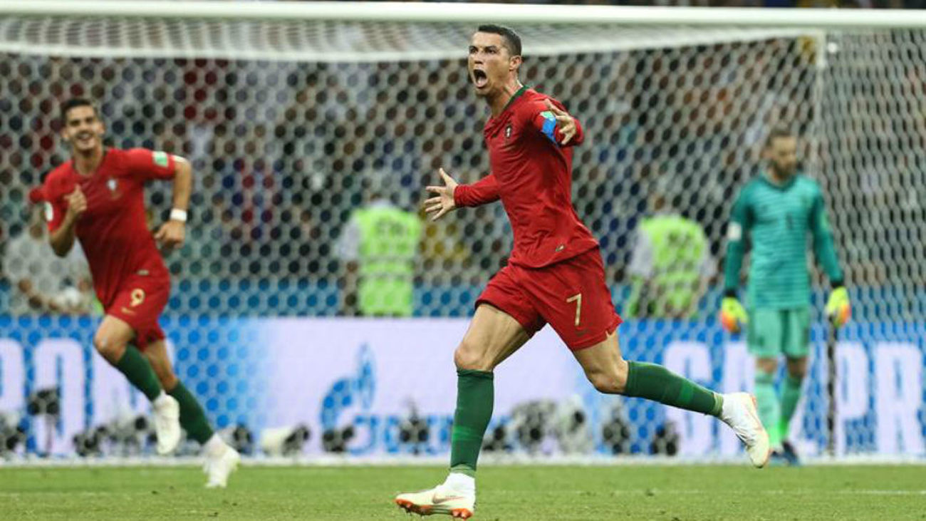 3-3. Cristiano y De Gea frustran a España