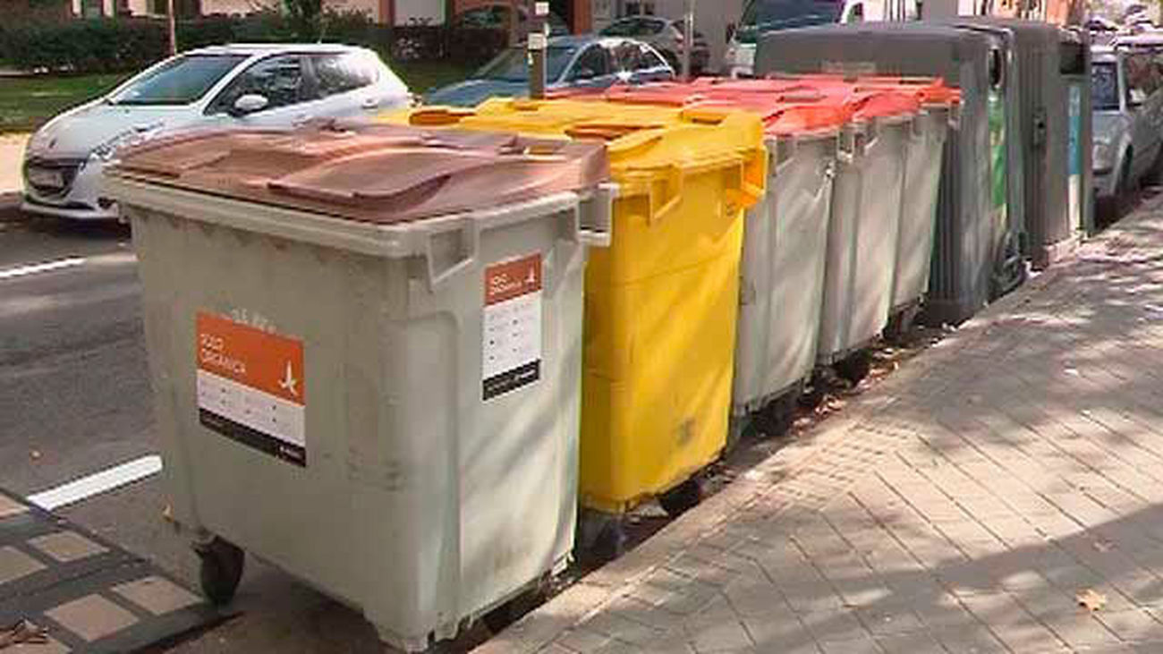 Contenedores para al recogida selectiva de residuos