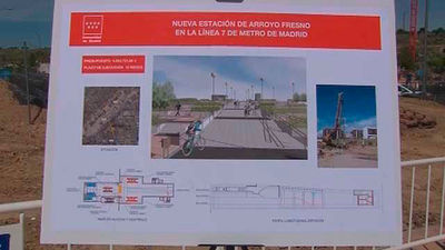 La estación de Metro de Arroyo Fresno abrirá en el primer trimestre de 2019