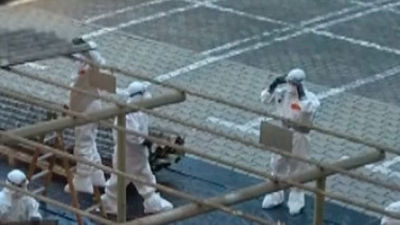 Preocupación en los vecinos de Cavanilles por la retirada del amianto