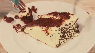 Una tarta de cerveza negra