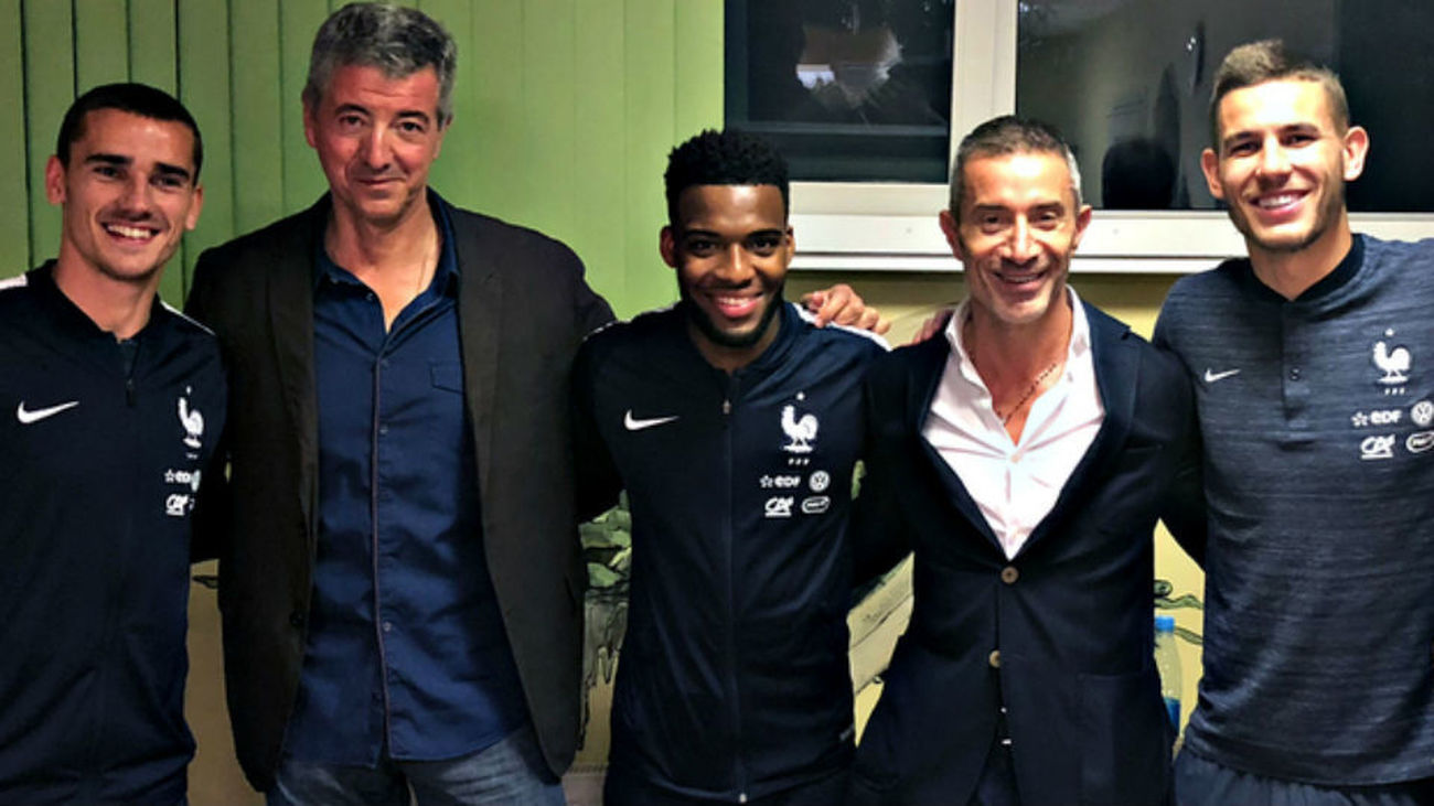 Griezmann renueva hasta 2023, Lucas hasta 2024 y Lemar firma su contrato