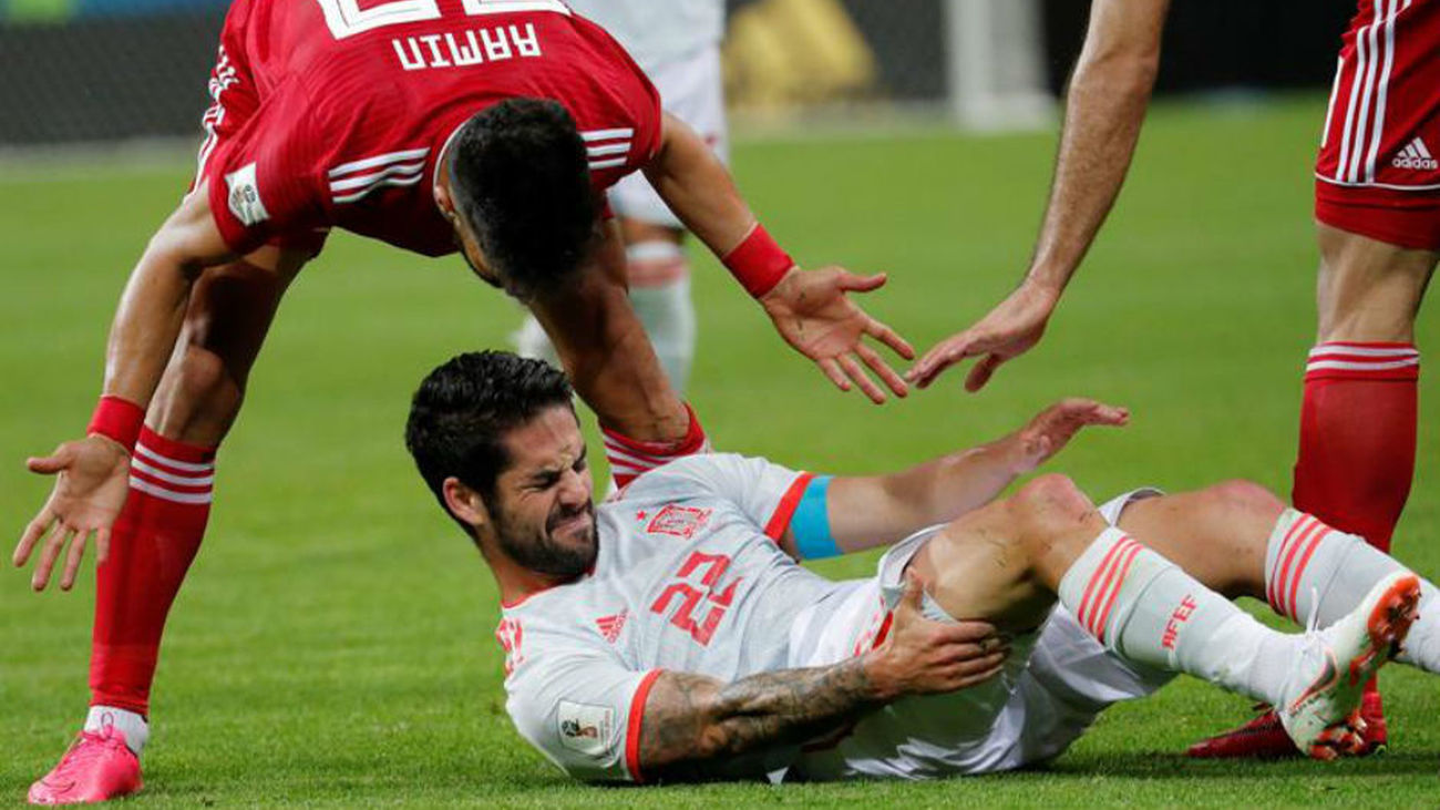 Isco: "Irán usó todas las triquiñuelas que hay en el fútbol"