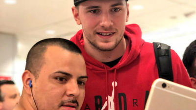 Doncic ya está en Nueva York para asistir al draft