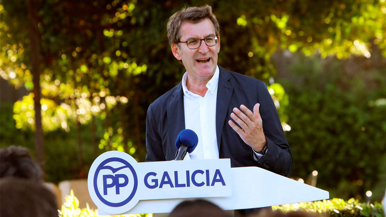 Feijóo:"Sería un problema llegar con el partido dividido en siete"