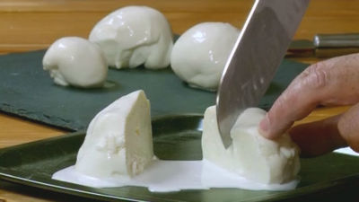 Mozzarella y burrata italiana en Fresnedillas de la Oliva