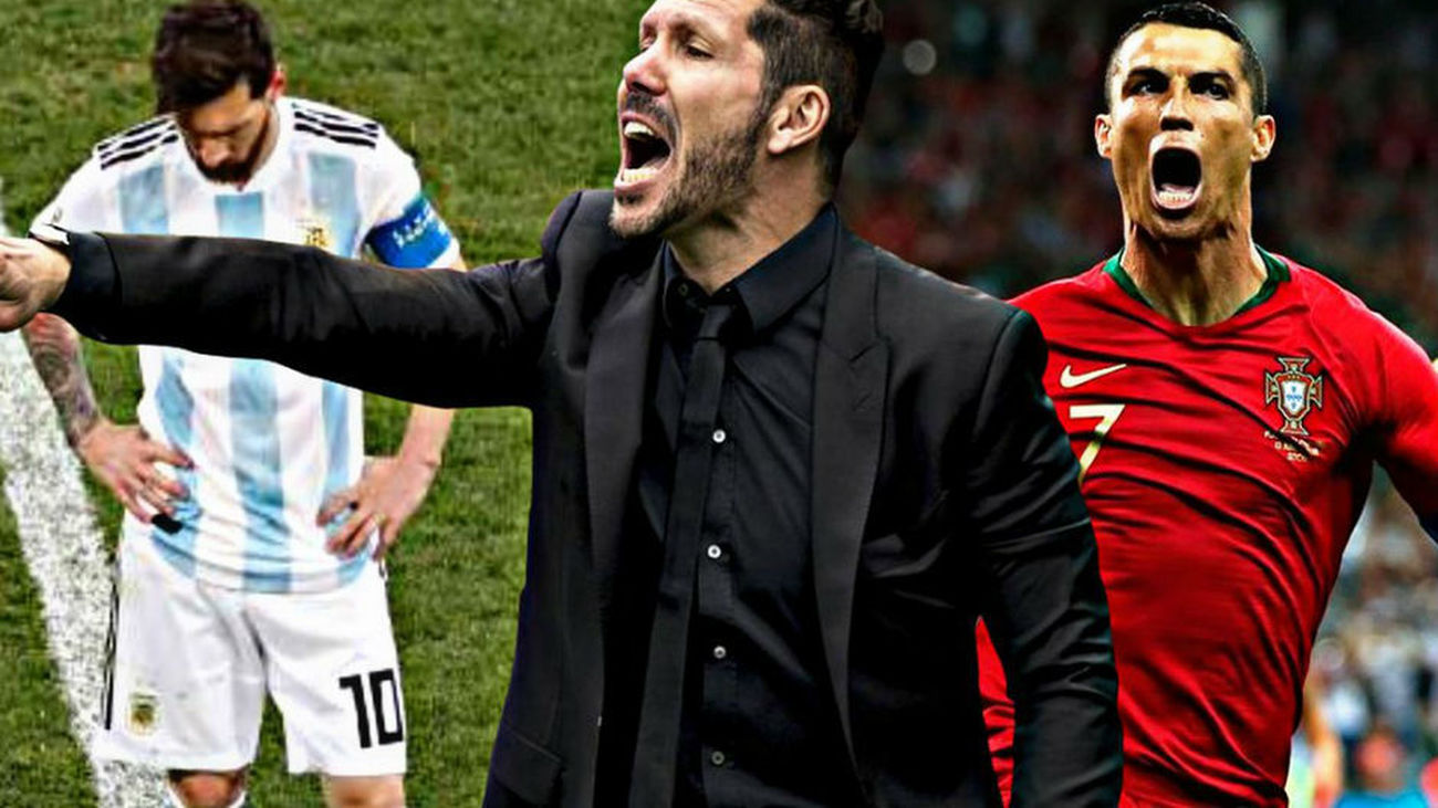 Un polémico audio de Simeone pone en duda la calidad de Messi