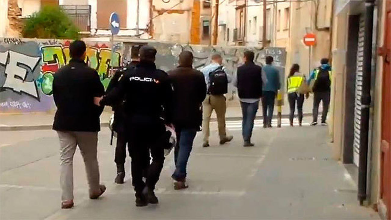 Detenidos por la Policía Nacional