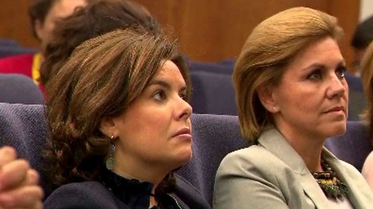 Soraya Sáenz de Santamaría y María Dolores de Cospedal, muy sensibilizadas con la sentencia de La Manada