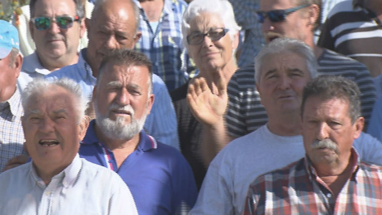 Protesta de los agricultores en Torremocha
