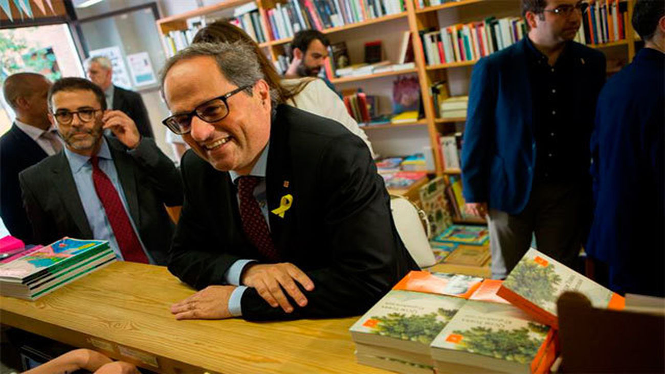 El presidente de la Generalitat de Cataluña, Quim Torra