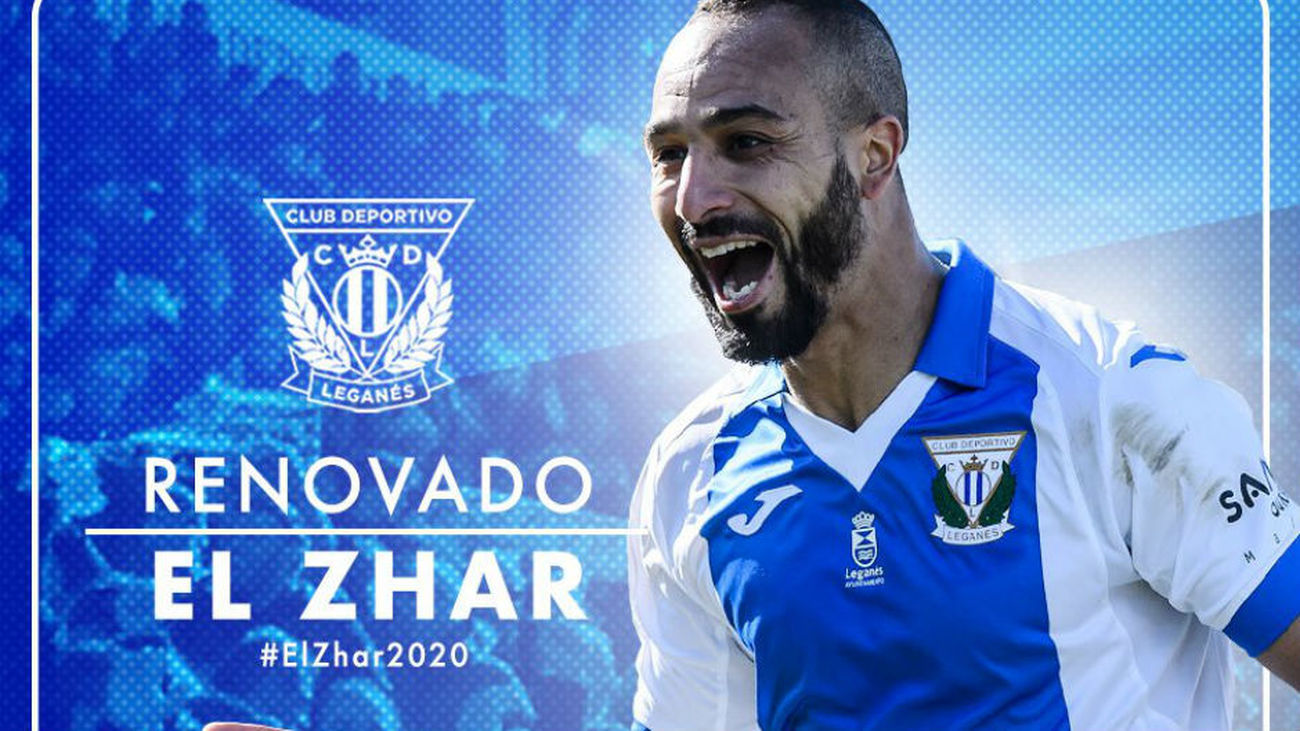 El Leganés renueva a El Zhar hasta el 2020