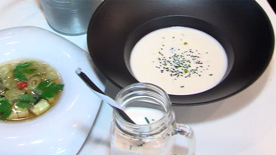 En verano, sopas frías