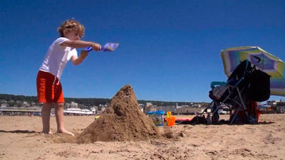 Mucho calor en Gran Bretaña