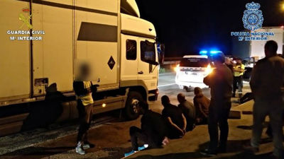 Más de 30 detenidos por robar camiones y sus mercancías en la A-2