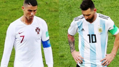 Cristiano y Messi se despiden del Mundial