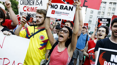 Miles de personas exigen en Washington reunir a las familias de inmigrantes