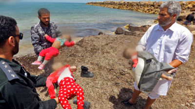 El Mediterráneo devuelve a las costas libias los cuerpos de tres bebés