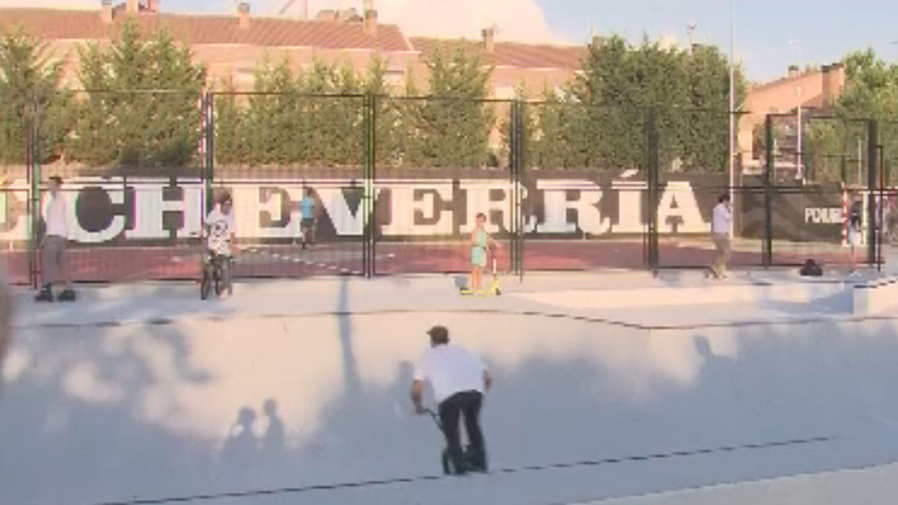 Dos nueva cubetas se suman a las instalaciones del skatepark que utilizaba Ignacio Echeverría