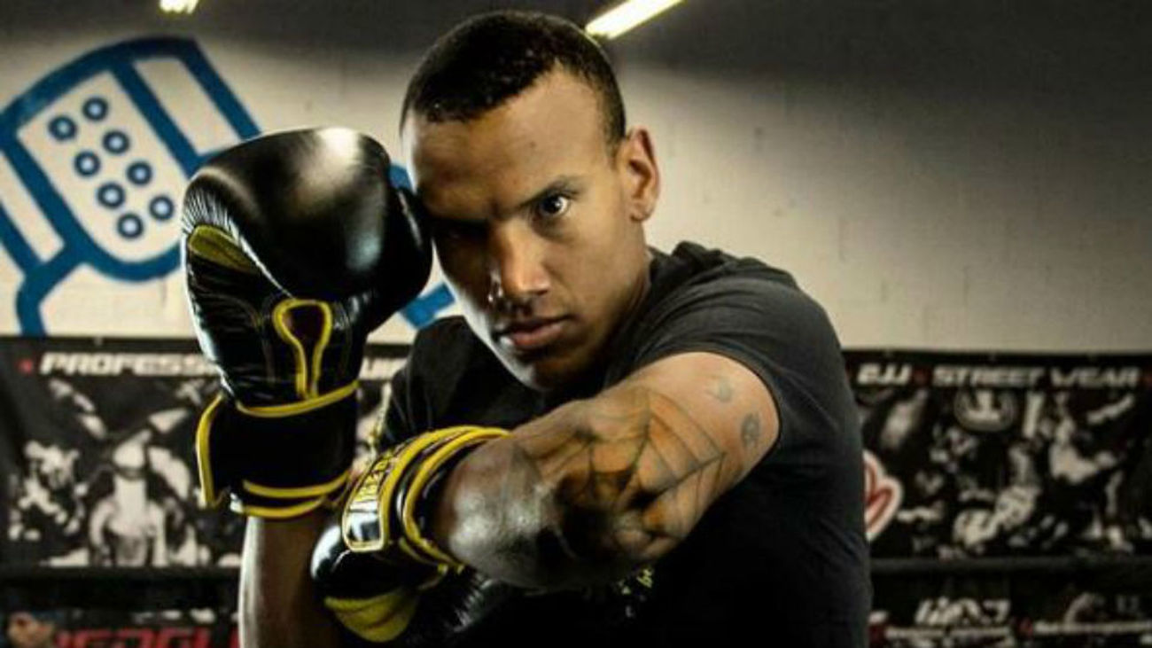 El luchador dominicano Edye Ruíz, apodado 'La Sombra'