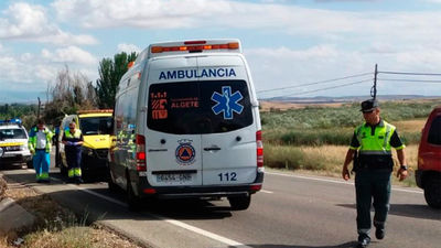 Muere un ciclista tras ser arrollado por una furgoneta en Algete