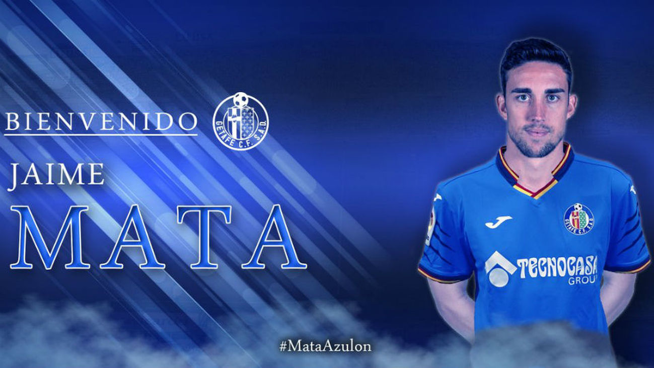 El Getafe hace oficial el fichaje de Mata