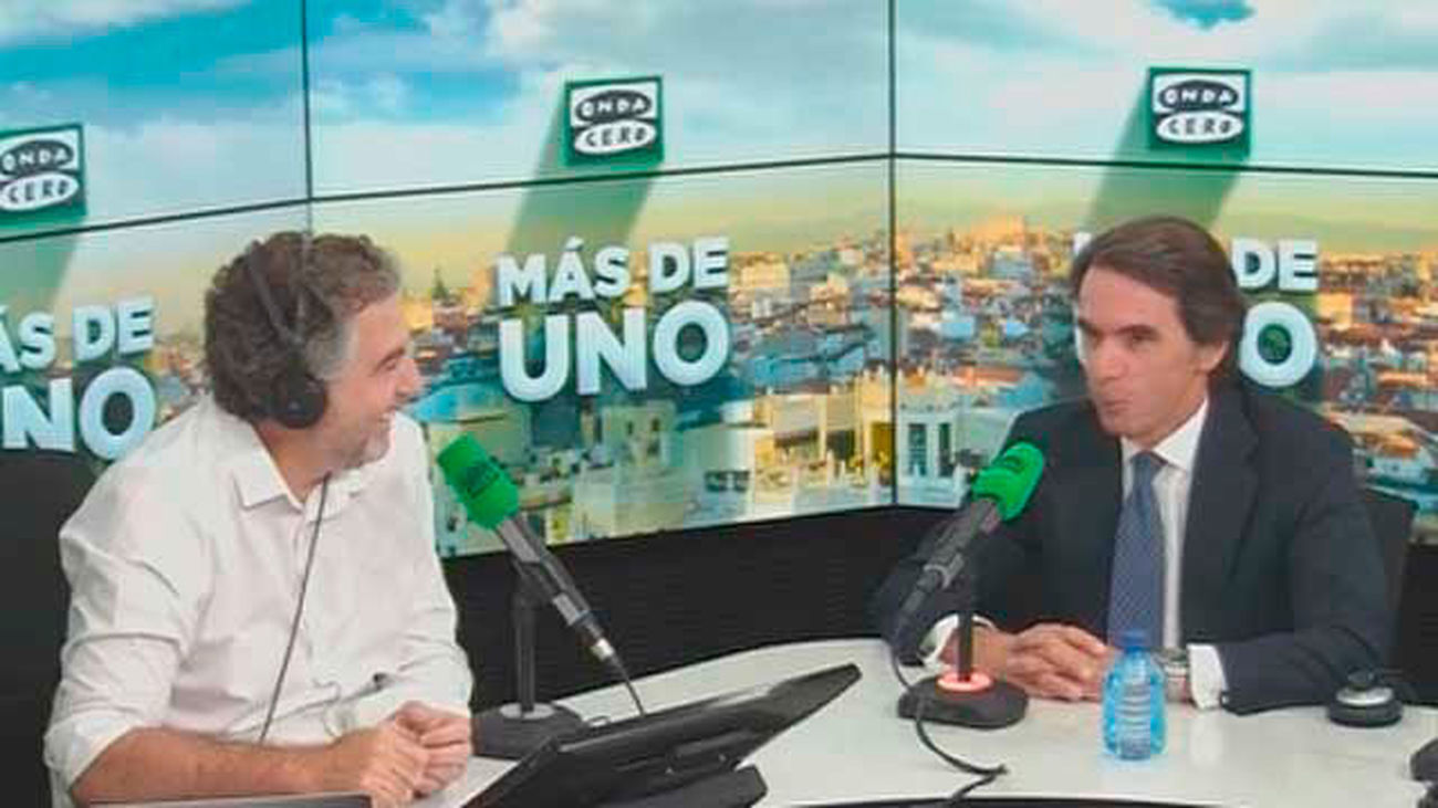 Aznar se declara al margen de las precandidaturas del PP