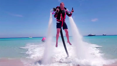 Fyboard, volando sobre el agua