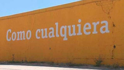 Boa Mistura lleva los versos de una canción a las fachadas de Cañada Real