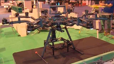 Expodrónica, la feria más importante de drones del sur de Europa, se celebra en Ifema
