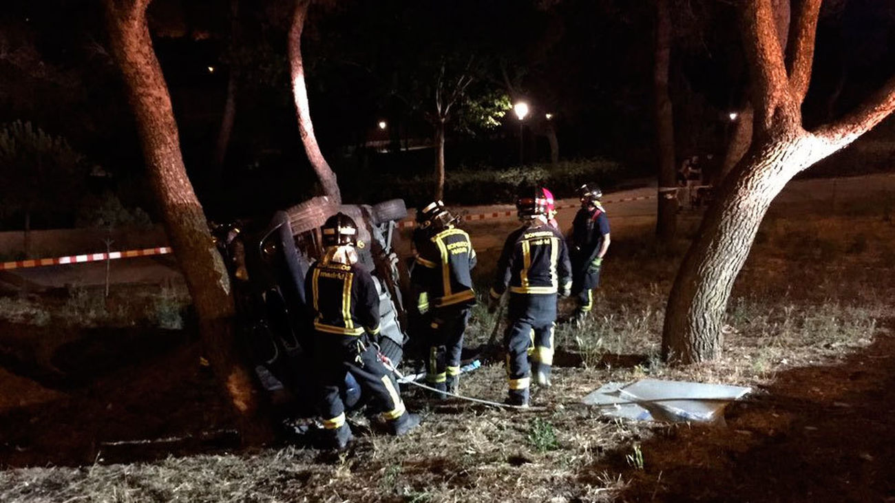 Accidente en Sinesio Delgado
