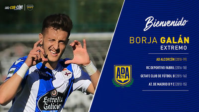 Borja Galán ficha por el Alcorcón