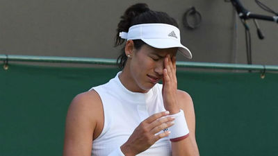 Muguruza tras fracasar en Wimbledon: "No he estado a la altura"