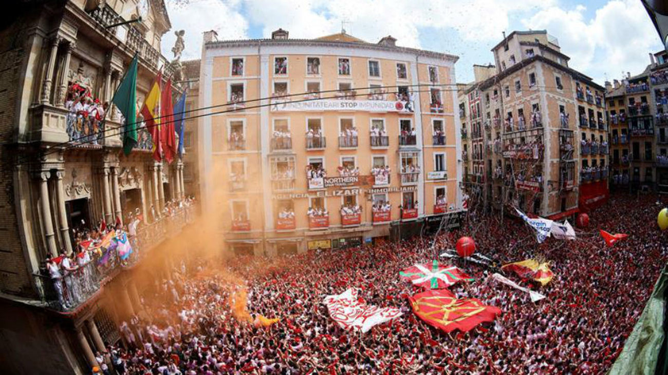 El chupinazo de Sanfermines 2019