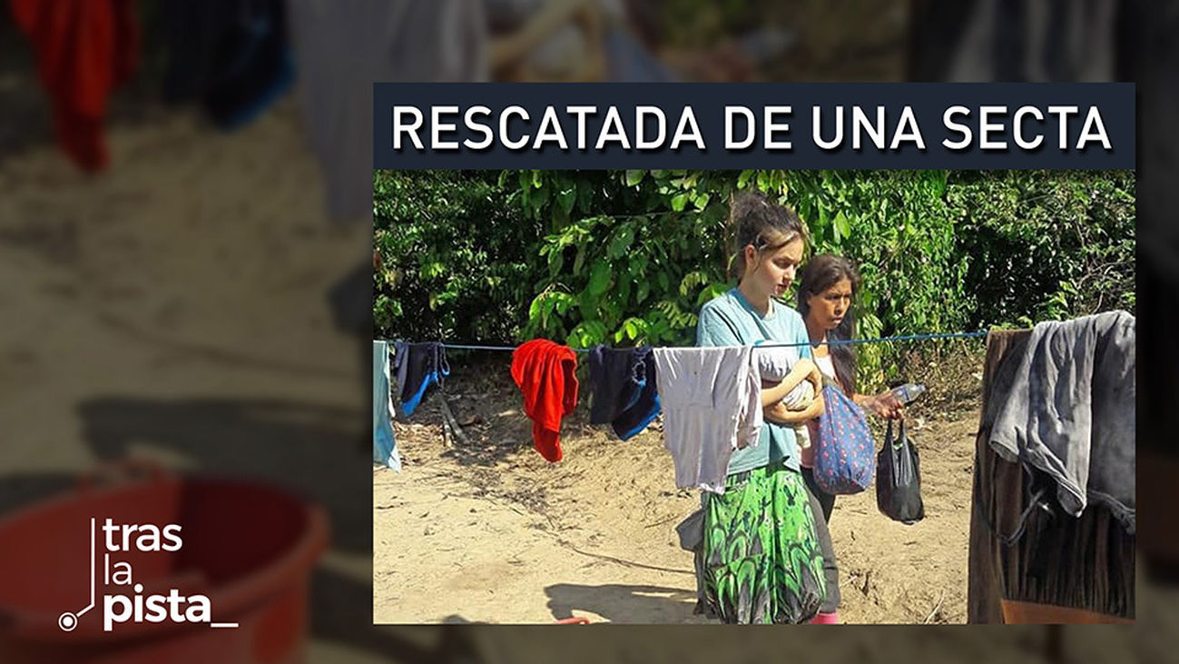 Patricia Aguilar rescatada por su padre de una secta en Perú