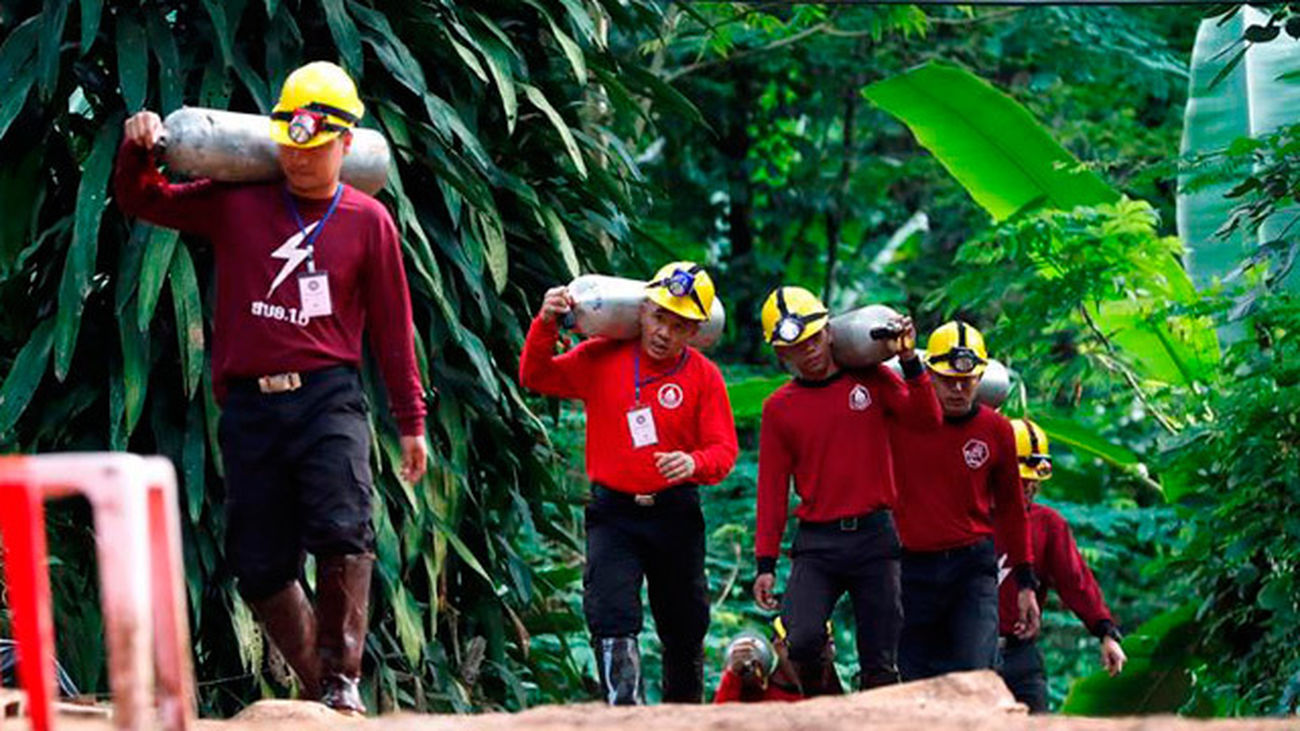 Las autoridades ven "condiciones favorables" para el rescate en Tailandia