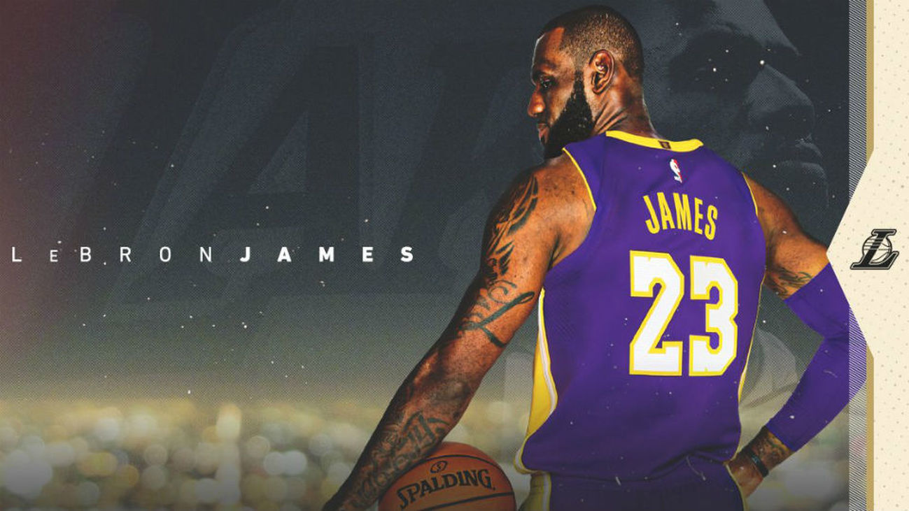 Los Lakers hacen oficial el fichaje de Lebron: "El Rey ha llegado"