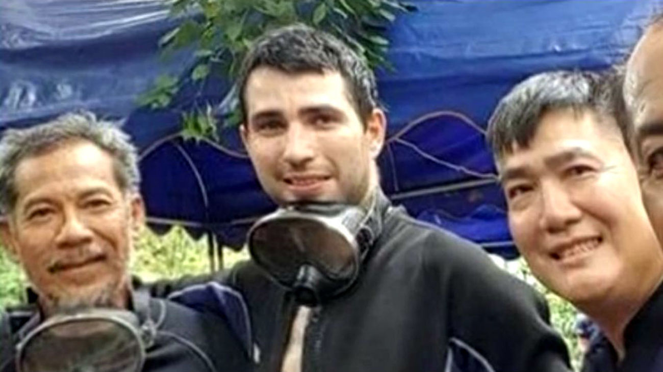 El buzo español que participó en el rescate de los niños tailandeses, exclusiva en Telemadrid