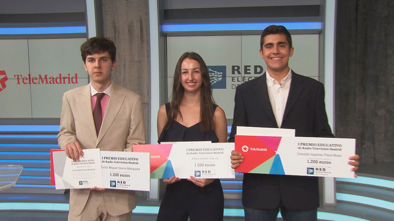 Telemadrid premia a los alumnos más sobresalientes de la comunidad